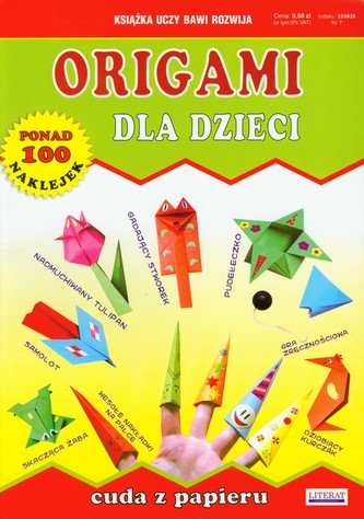 Origami dla dzieci Cuda z papieru