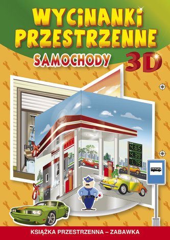 Wycinanki przestrzenne Samochody 3D