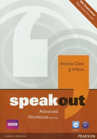 Speakout Advanced Workbook with key with Audio CD Pack