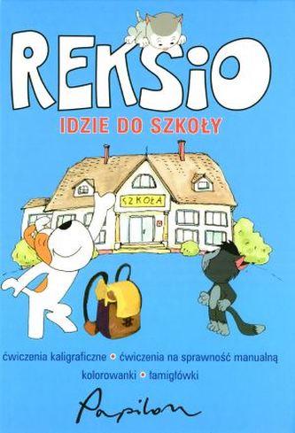 Reksio idzie do szkoły