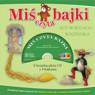 Miś czyta bajki, Kot w Butach, Roszpunka + (CD)