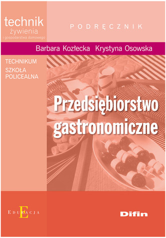 Przedsiębiorstwo gastronomiczne podręcznik