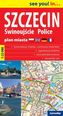 Plan miasta. Szczecin. Świnoujście. Police. 1:22 000