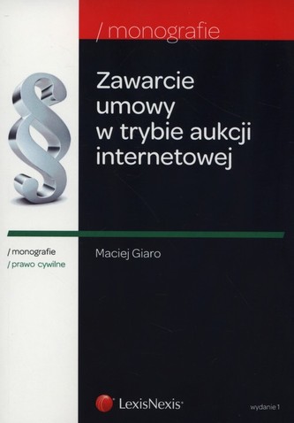 Zawarcie umowy w trybie aukcji internetowej