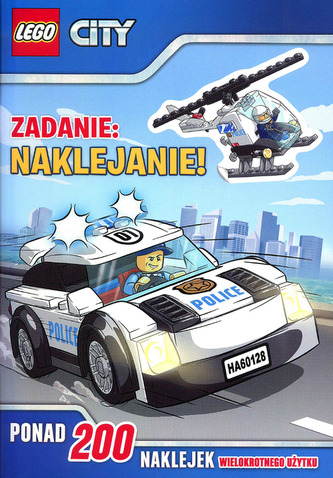 LEGO CITY ZADANIE NAKLEJANIE - LAS-14
