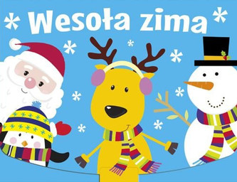 Wesoła zima.  Teczka