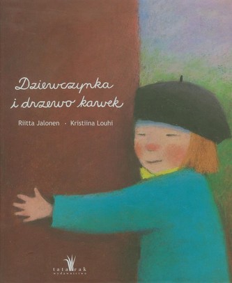 Dziewczynka i drzewo kawek