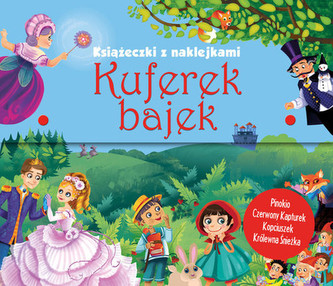 Książeczki z naklejkami. Kuferek bajek