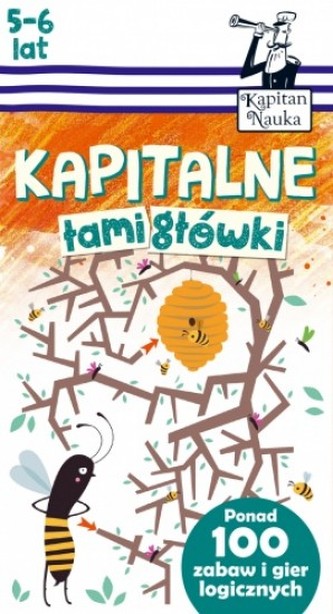 Kapitan Nauka. Kapitalne łamigłówki (5-6 lat)