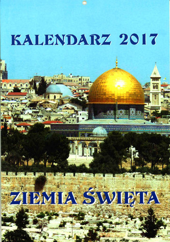 Kalendarz 2017  Planszowy  Ziemia Święta