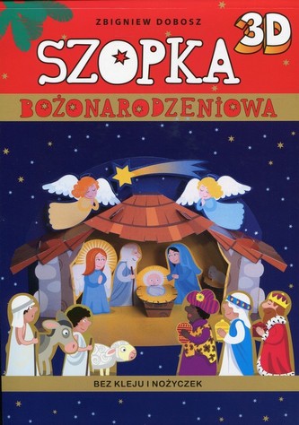 Szopka Bożonarodzeniowa 3D  Bez kleju