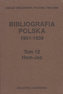 Bibliografia polska 1901-1939 Tom 12 Hom-Jac