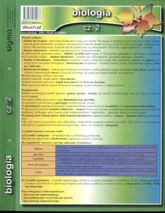 Ściąga składana. Biologia, część 2.