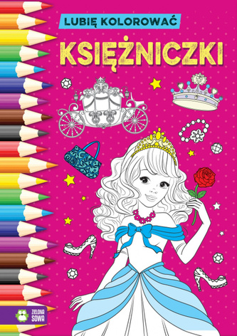 Księżniczki. Lubię kolorować