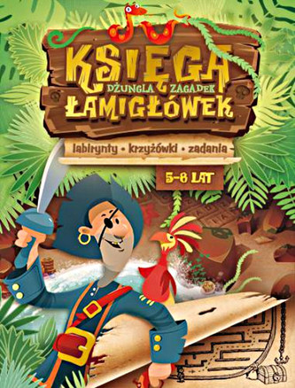 Księga łamigłówek. Dżungla zagadek