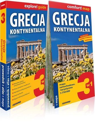 Grecja Kontynentalna Przewodnik 3w1