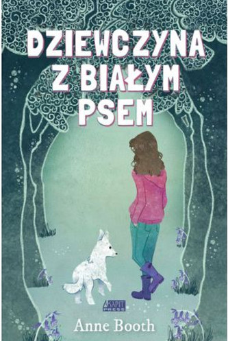 Dziewczyna z białym psem