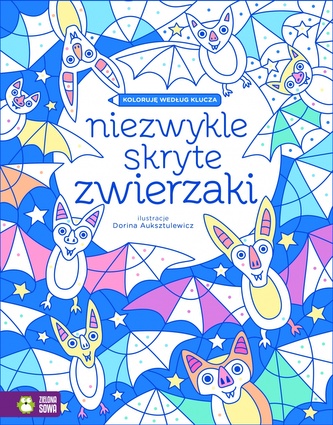 Niezwykle skryte zwierzaki. Koloruję według klucza