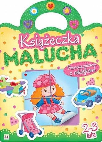 Książeczka malucha Pierwsze zabawy z naklejkami