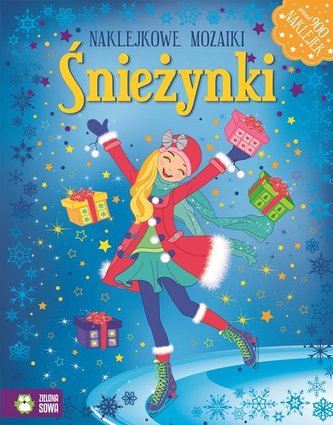 Naklejkowe mozaiki Śnieżynki