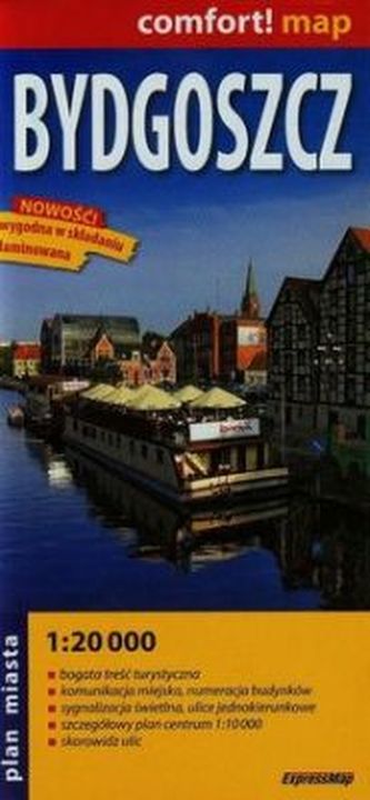 Plan miasta.  Bydgoszcz 1:20 000 laminowany