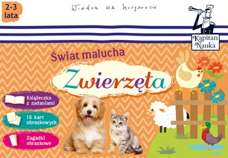 ŚWIAT MALUCHA ZWIERZĘTA KAPITAN NAUKA