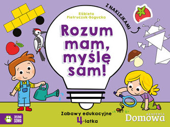 ROZUM MAM MYŚLĘ SAM ZABAWY EDUKACYJNE 4-LATKA