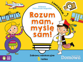 ROZUM MAM MYŚLĘ SAM ZABAWY EDUKACYJNE 5-LATKA