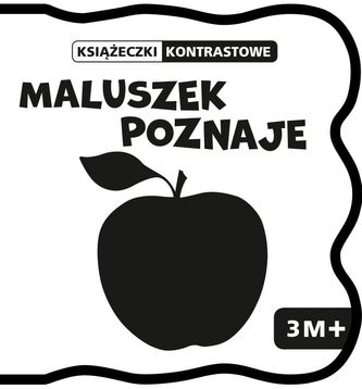 MALUSZEK POZNAJE KSIĄŻECZKI KONTRASTOWE  3M+