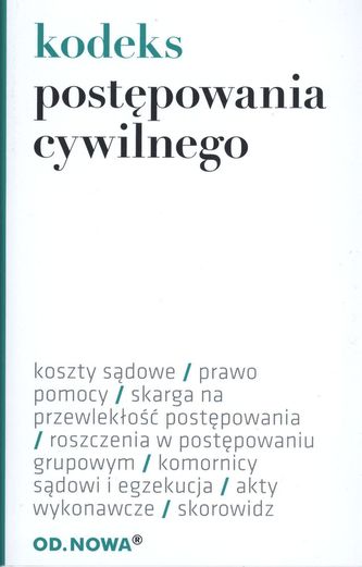 KODEKS POSTĘPOWANIA CYWILNEGO 02.2017