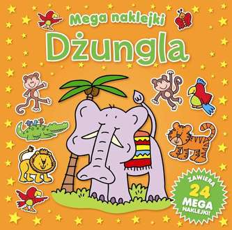 MEGA NAKLEJKI DŻUNGLA