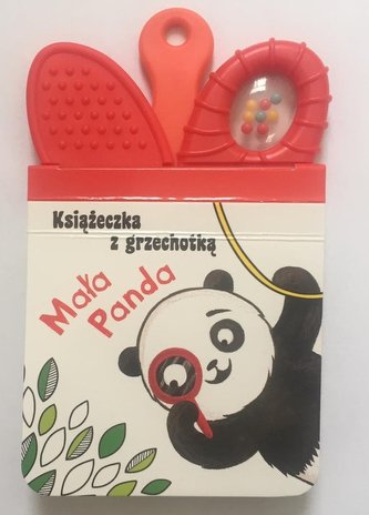 Książeczka z grzechotką. Mała panda