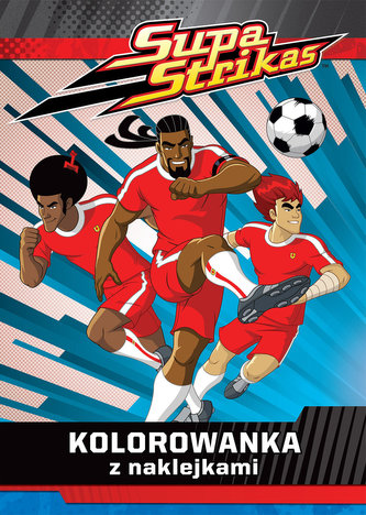 Supa Strikas Kolorowanka z naklejkami 1