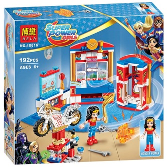 Klocki Super Hero Power Girls Superbohaterki 192 ele. 10616