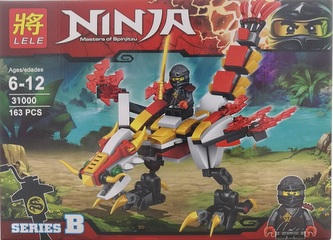 Klocki Lele Ninja seria B 163 ele. 31000