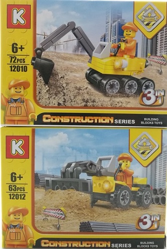 Klocki Creator Budowa 12010 12012