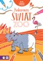KOLOROWY ŚWIAT ZOO WESOŁE MALOWANKI NAKLEJANKI