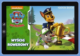 WYŚCIG ROWEROWY PSI PATROL KSIĄŻECZKI BAJECZKI