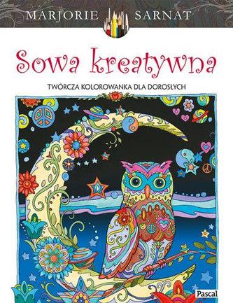 SOWA KREATYWNA KOLOROWANKA DLA DOROSŁYCH