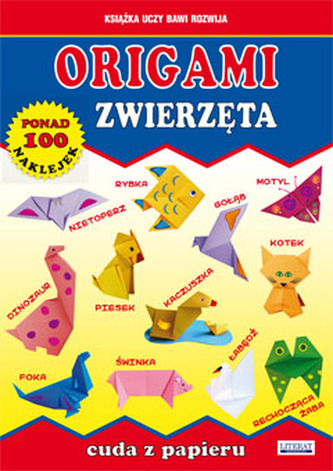 ORIGAMI ZWIERZĘTA + NAKLEJKI