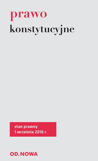 PRAWO KONSTYTUCYJNE 09.2016