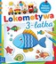 LOKOMOTYWA 3-LATKA KSIĄŻECZKA EDUKACYJNA Z NAKLEJKAMI
