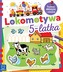 LOKOMOTYWA 5-LATKA KSIĄŻECZKA EDUKACYJNA Z NAKLEJKAMI