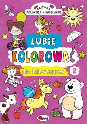 Lubię kolorować dla dziewczynek 2