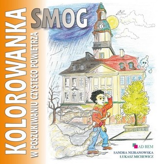 Smog kolorowanka w poszukiwaniu czystego powietrza