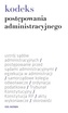 KODEKS POSTĘPOWANIA ADMINISTRACYJNEGO 01.09.2014 FOLIA