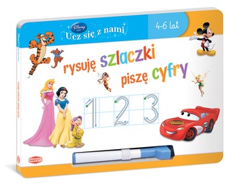 RYSUJĘ SZLACZKI PISZĘ CYFRY DISNEY UCZ SIĘ Z NAMI