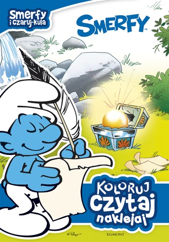SMERFY I CZARUJ KULA KOLORUJ CZYTAJ NAKLEJAJ