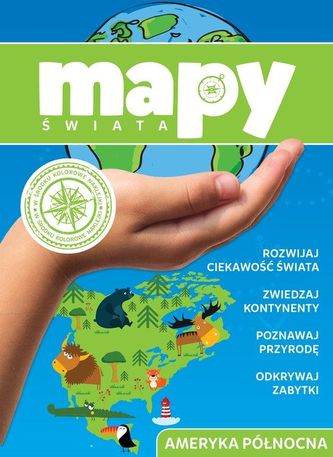 AMERYKA PÓŁNOCNA MAPY ŚWIATA