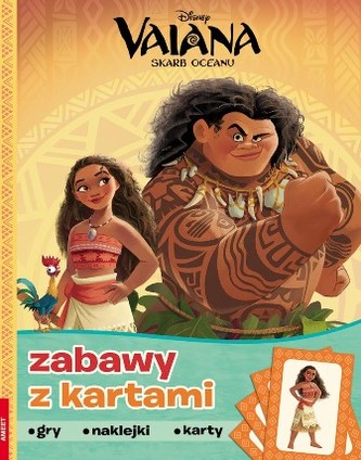 VAIANA SKARB OCEANU ZABAWY Z KARTAMI